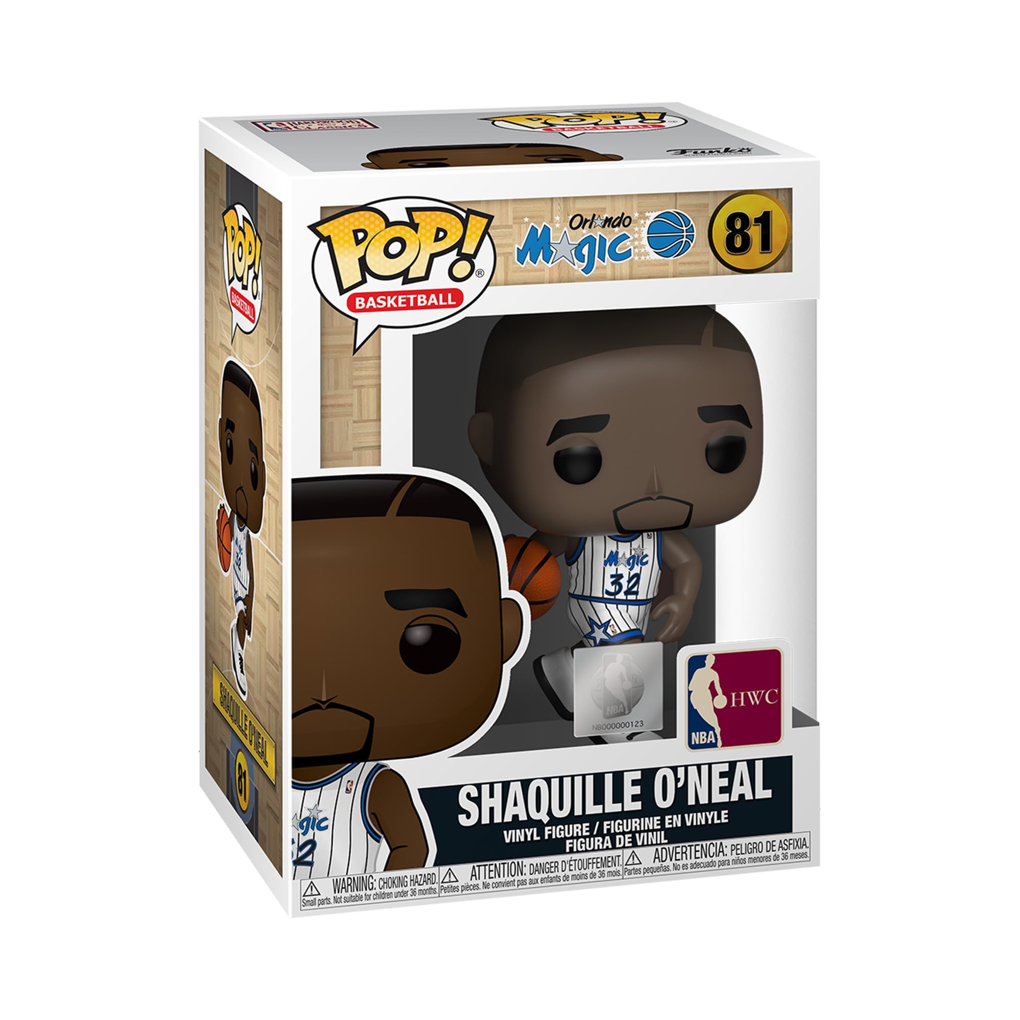 Amazon.com: Funko POP NBA: Legends - Shaquille O'Neal (Magic Home